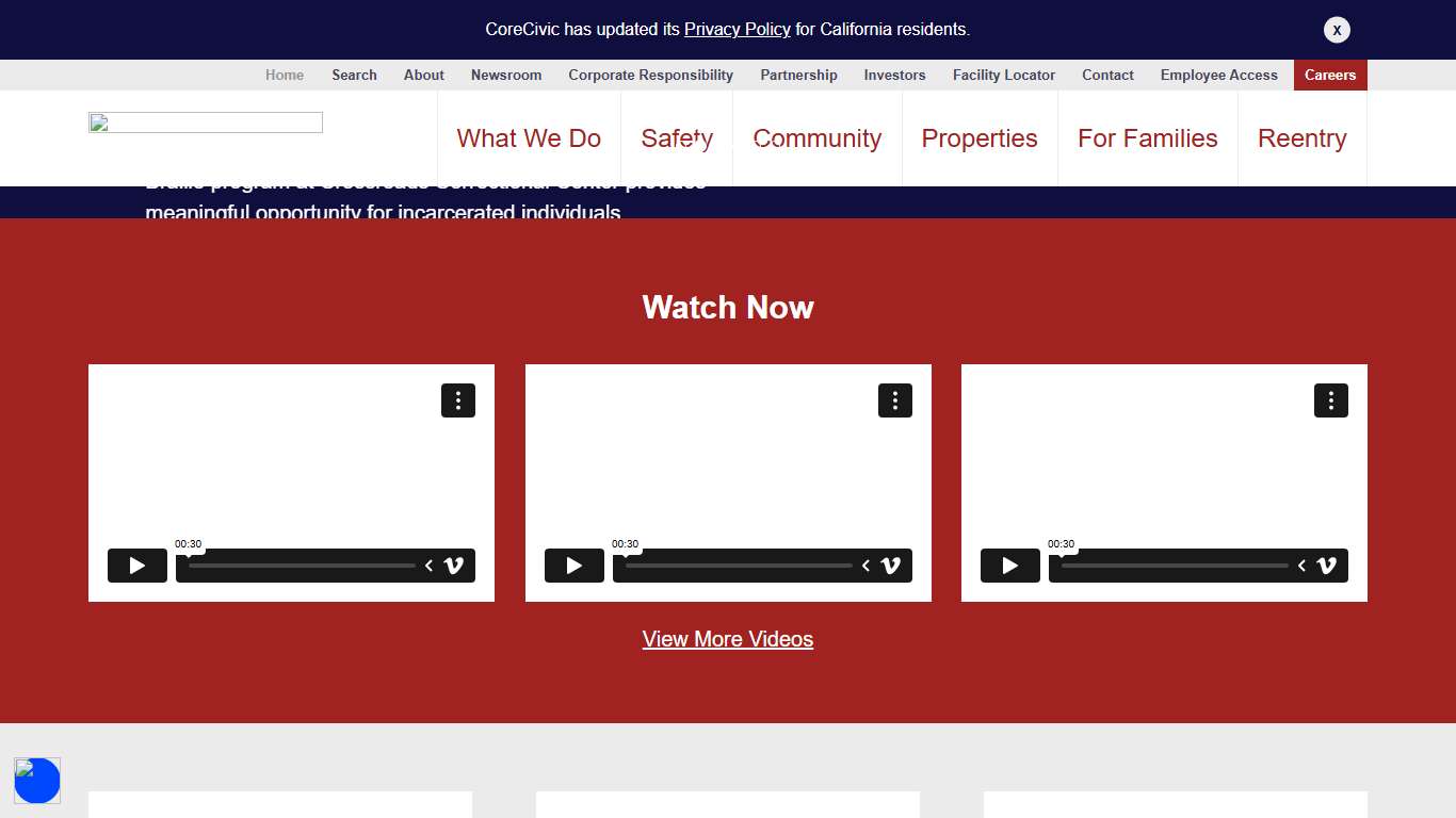 CoreCivic: Better the Public Good